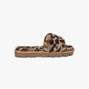 Ugg Cozette Leopard Női Papucs Barna (5310-IMYEL)
